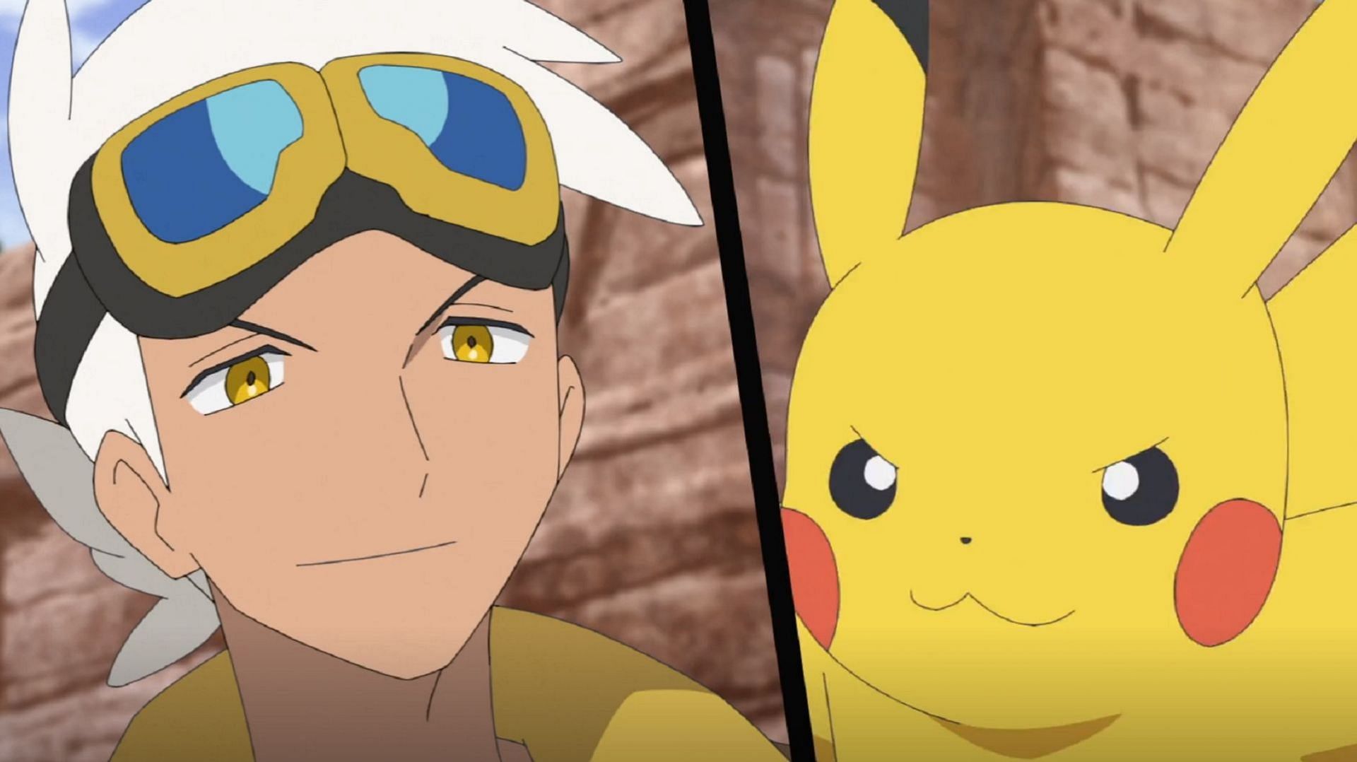Friede e Cap formano una bella squadra in Pokemon Horizons (Immagine tramite The Pokemon Company)