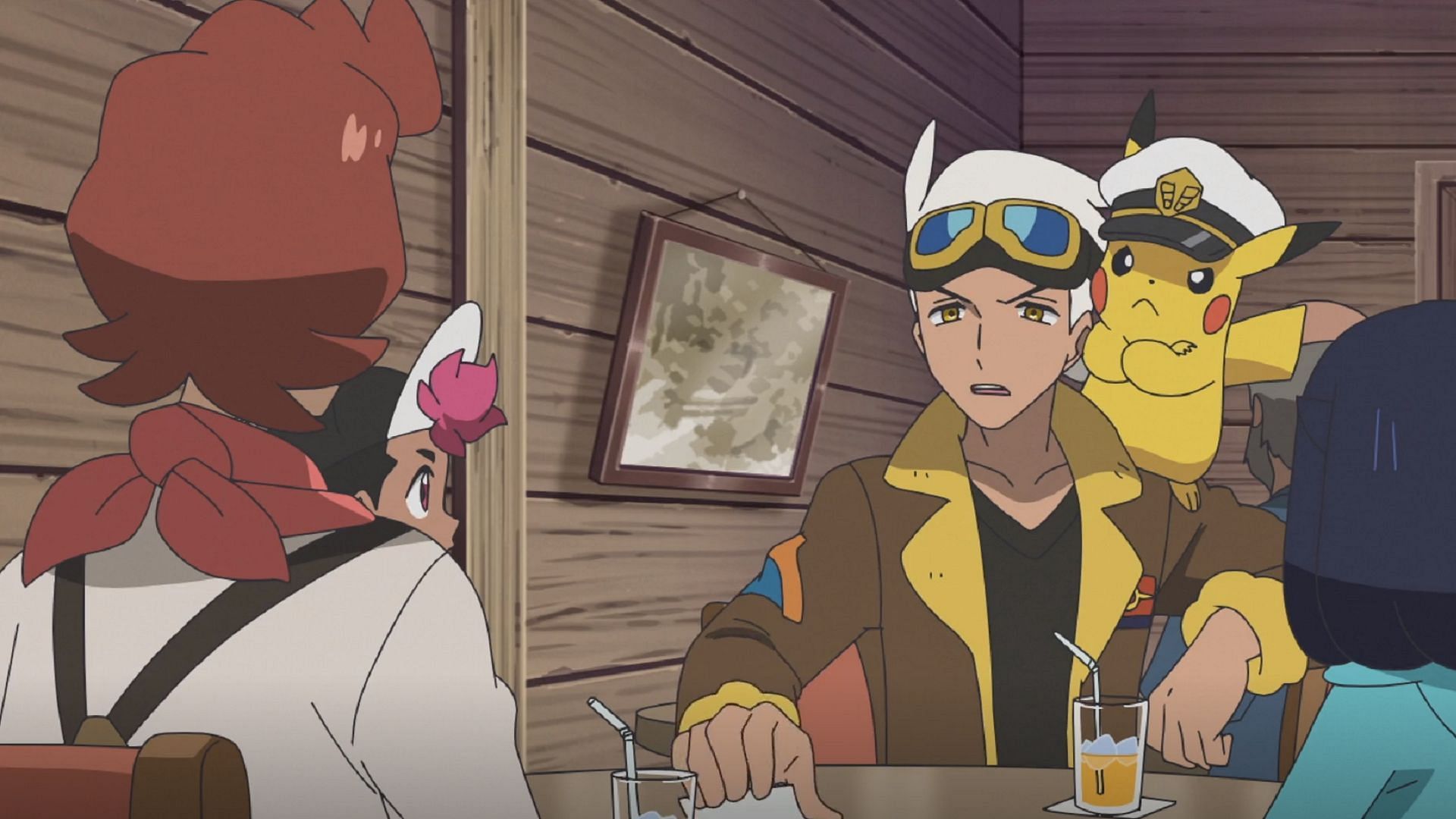 Friede accetta l'incarico di trovare il Bramblin perduto in Pokemon Horizons Episodio 35 (Immagine tramite The Pokemon Company)