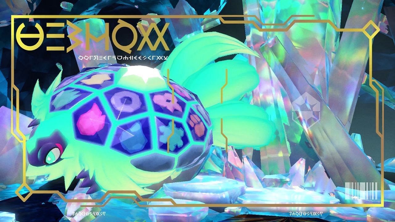 Immagine Pokedex di Terapagos in Pokemon Scarlet e Violet (Immagine tramite The Pokemon Company)