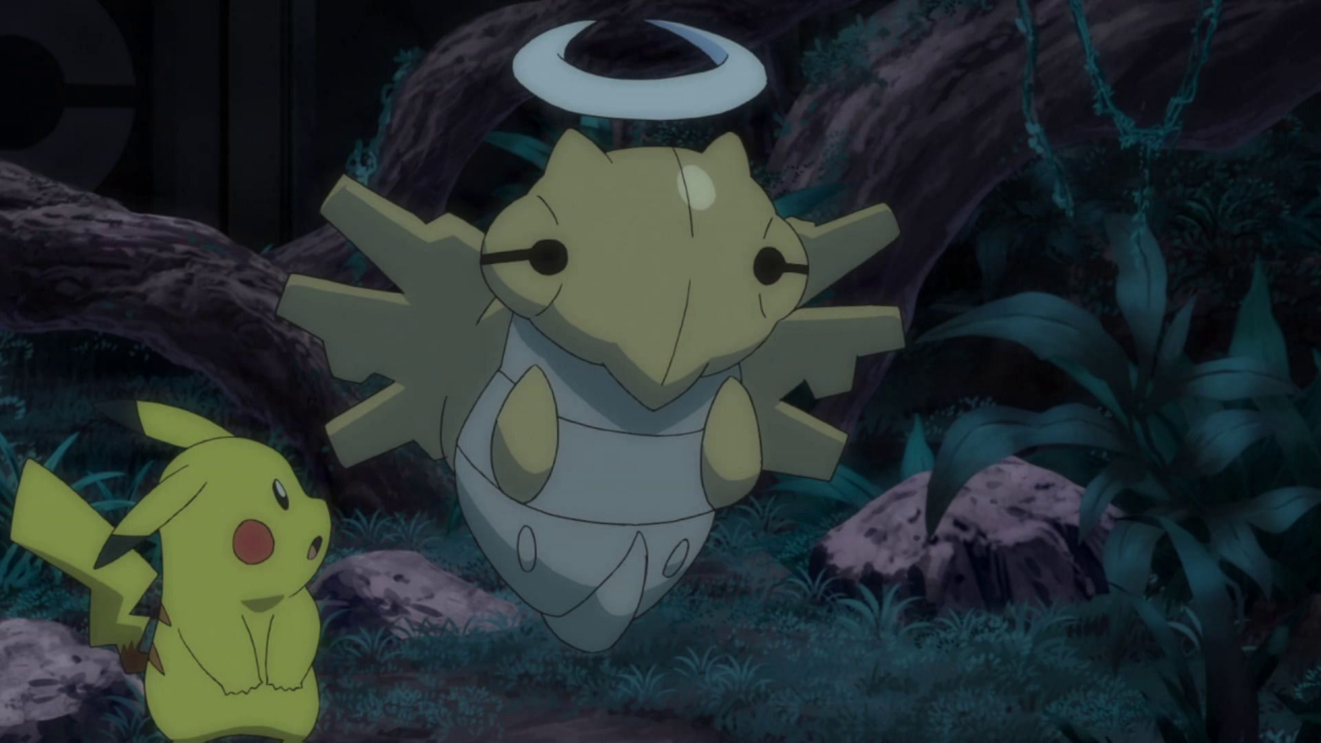 Shedinja as seen in the anime (Image via The Pokemon Company)