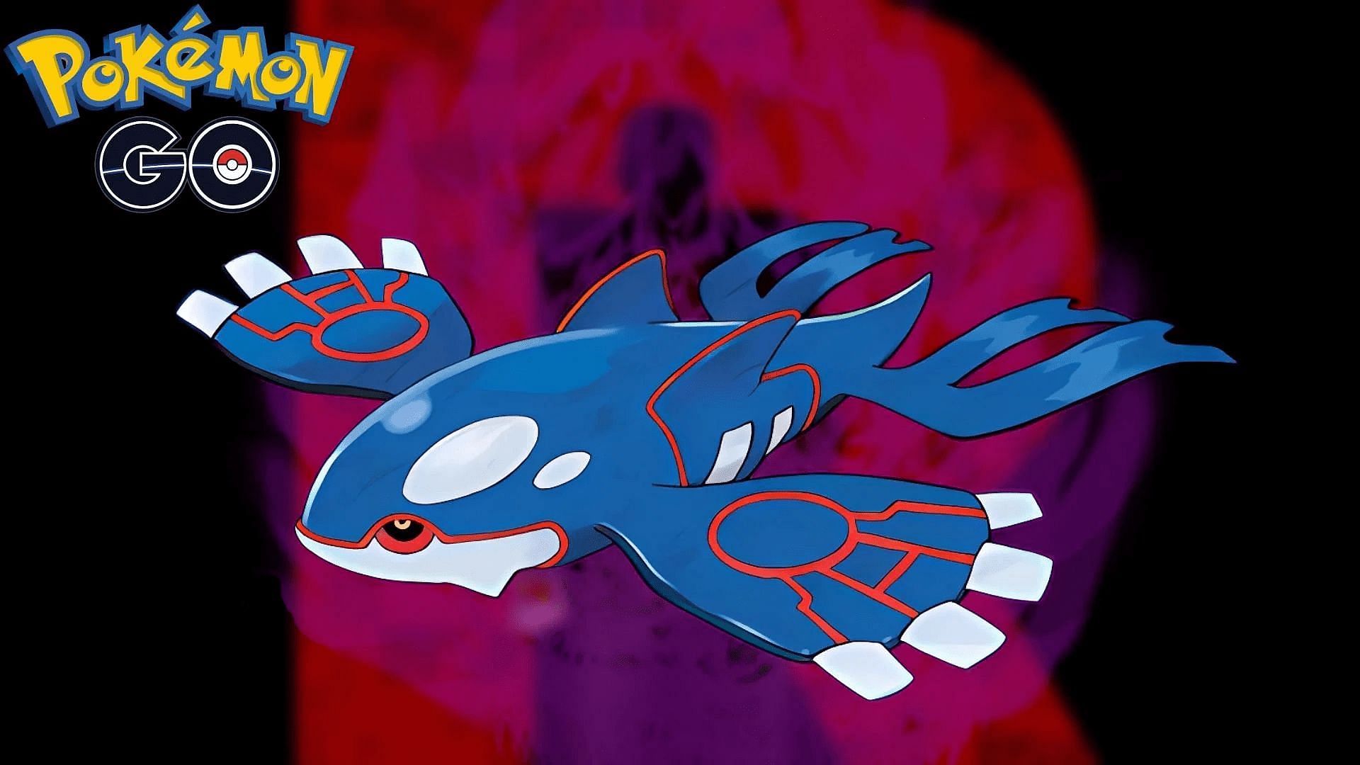 Shadow Kyogre rende una delle migliori creature di tipo Acqua di Pokemon GO ancora più mortale (Immagine via Niantic)