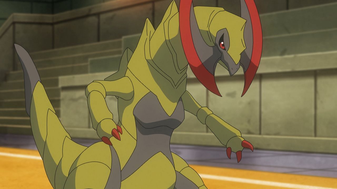 Haxorus visto nell'anime (Immagine tramite The Pokemon Company)