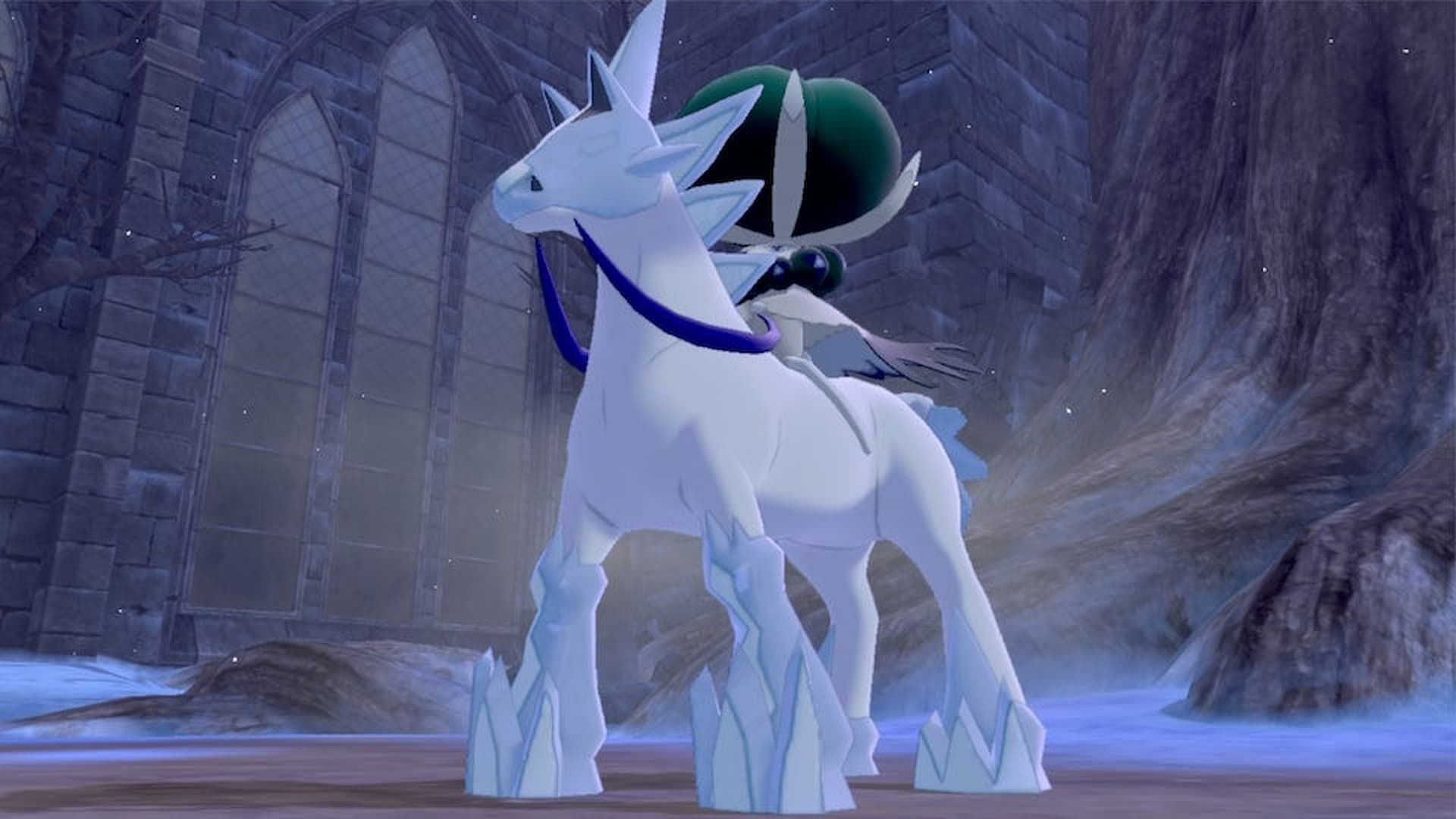 Calyrex - Ice Rider dal DLC Spada e Scudo (immagine tramite The Pokemon Company)