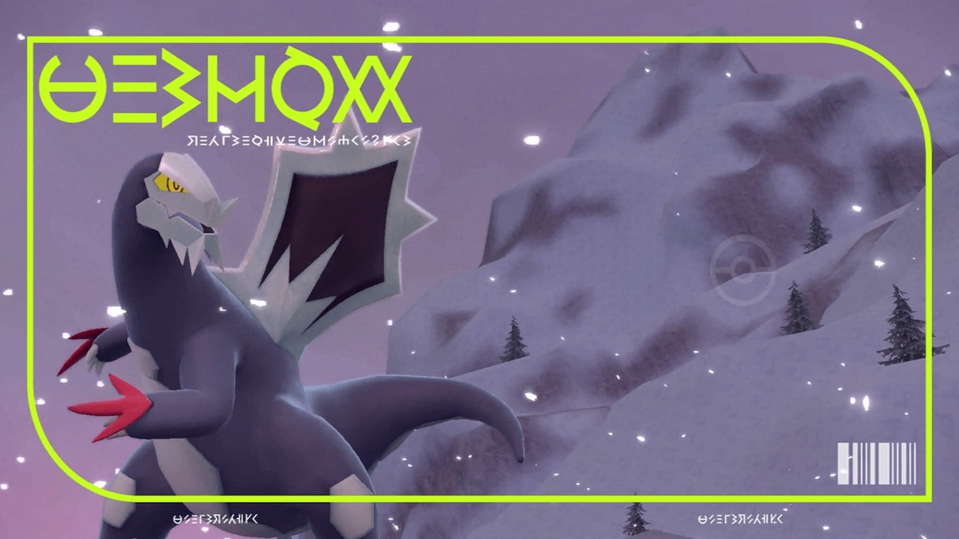 Voce del Pokedex Paldean di Baxcalibur (Immagine tramite The Pokemon Company)