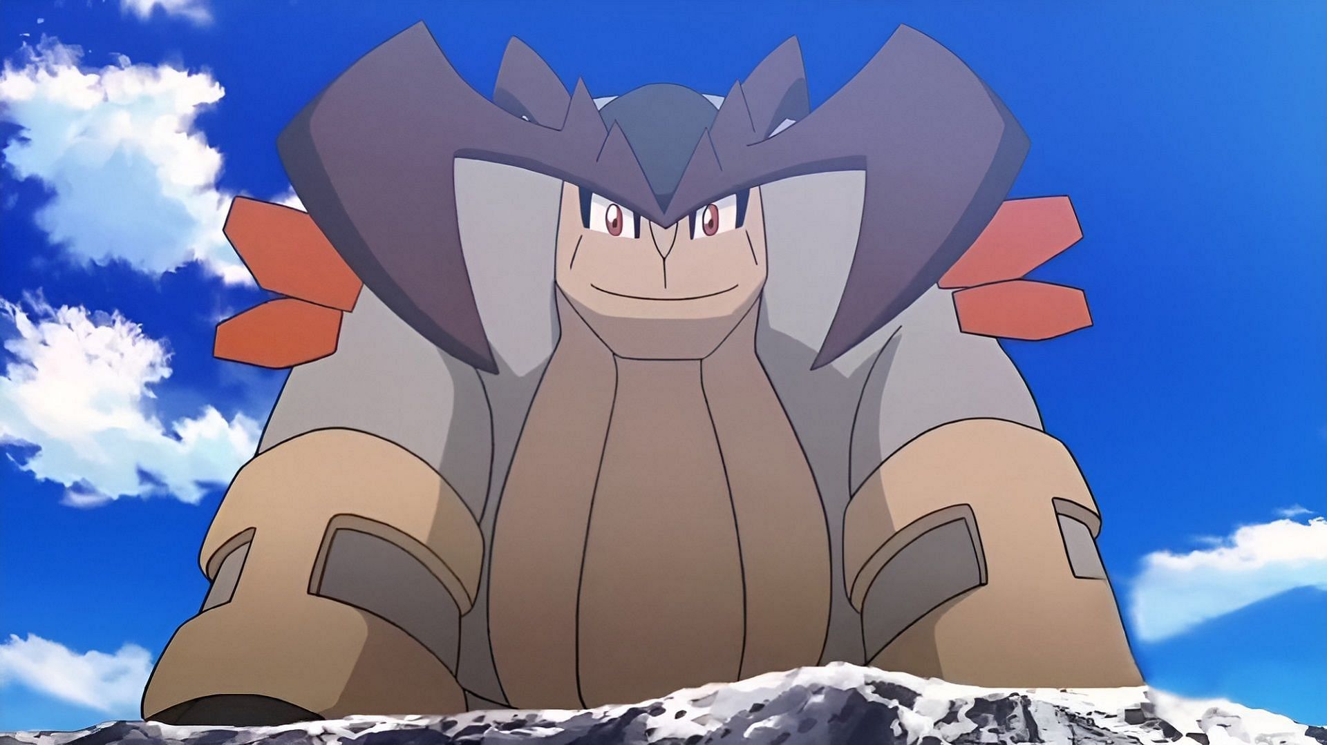 Terrakion nel film Kyurem vs La Spada della Giustizia (Immagine tramite The Pokemon Company)
