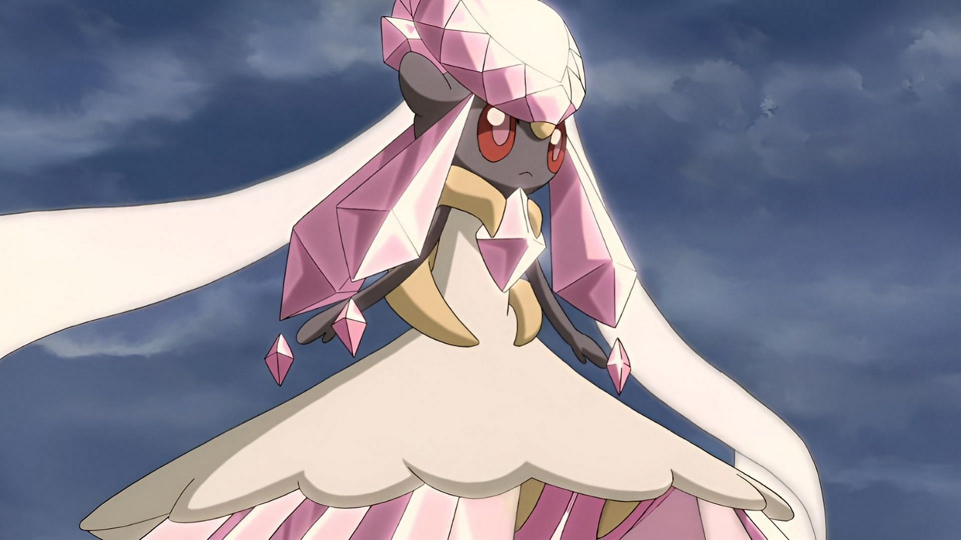 Mega Diancie nel film Diancie e il bozzolo della distruzione (Immagine tramite The Pokemon Company)