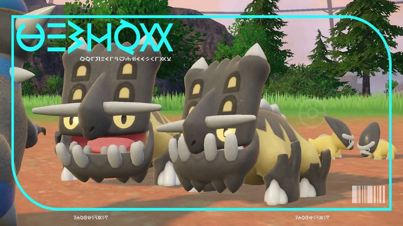 Immagine Pokedex di Bastiodon in Pokemon Scarlet e Violet (Immagine tramite Game Freak)