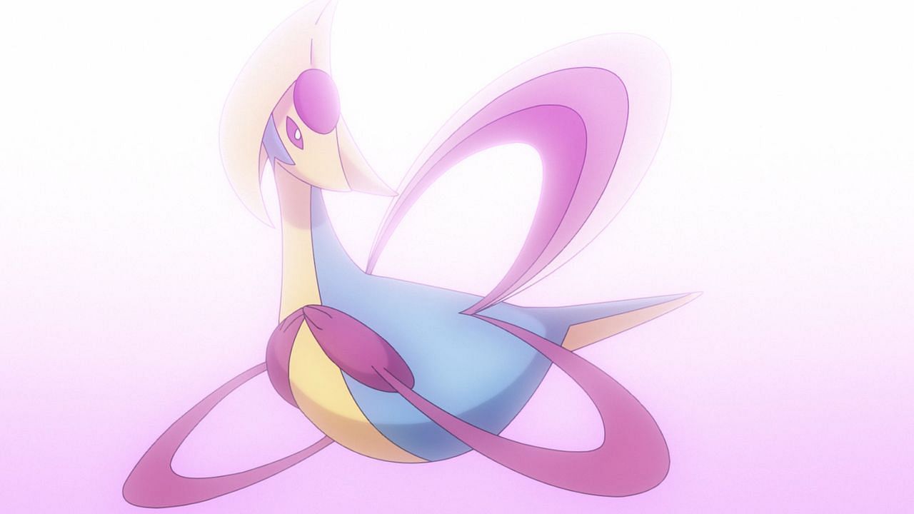 Cresselia, come vista nell'anime (Immagine tramite The Pokemon Company)