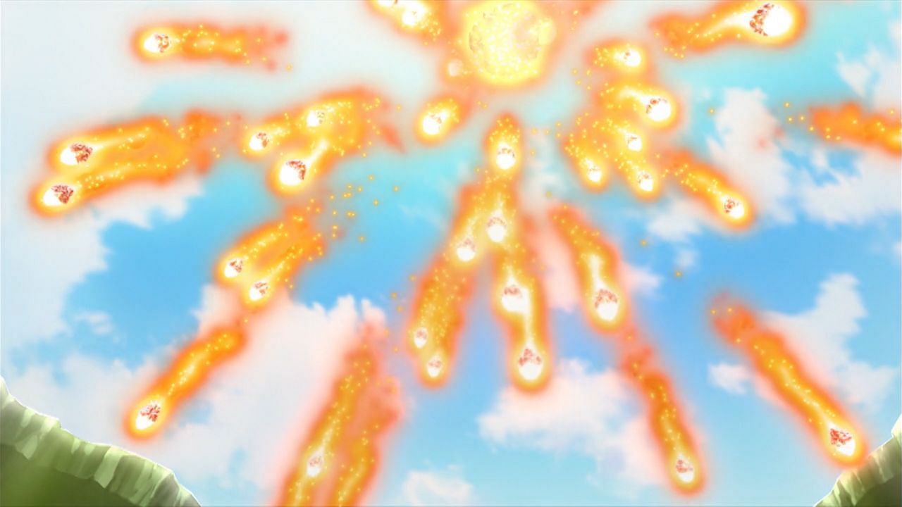Draco Meteora è una mossa molto potente, ma debuffa chi la usa (Immagine tramite The Pokemon Company)