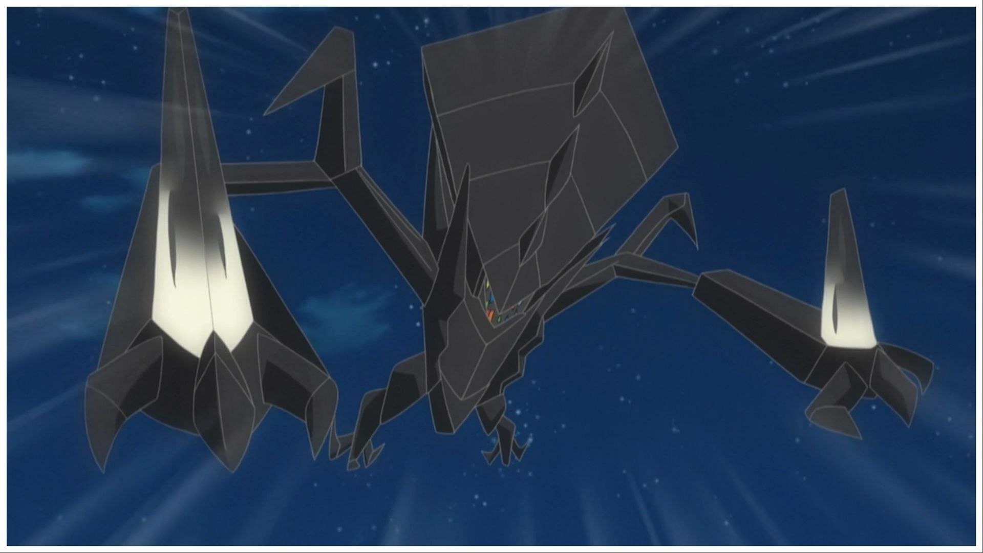Necrozma visto nell'anime Pokemon (Immagine tramite The Pokemon Company)
