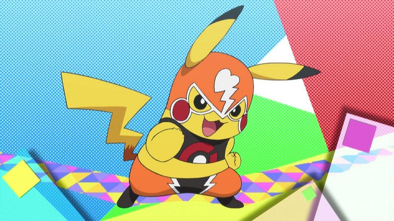 Pikachu Libre è ancora disponibile fino ad oggi, ma è incredibilmente raro (Immagine tramite The Pokemon Company)