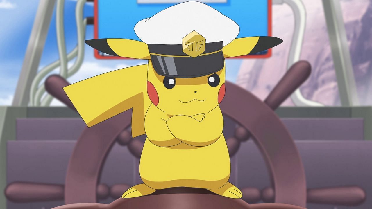 Captain Pikachu è la nuova forma di Pikachu in arrivo su Pokemon GO (Immagine tramite The Pokemon Company)