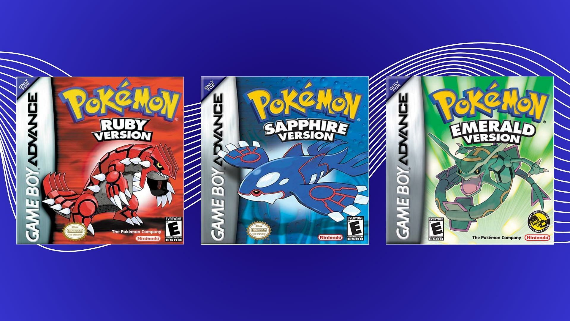 Pokemon Rubino, Zaffiro e Smeraldo (immagine tramite TPC)