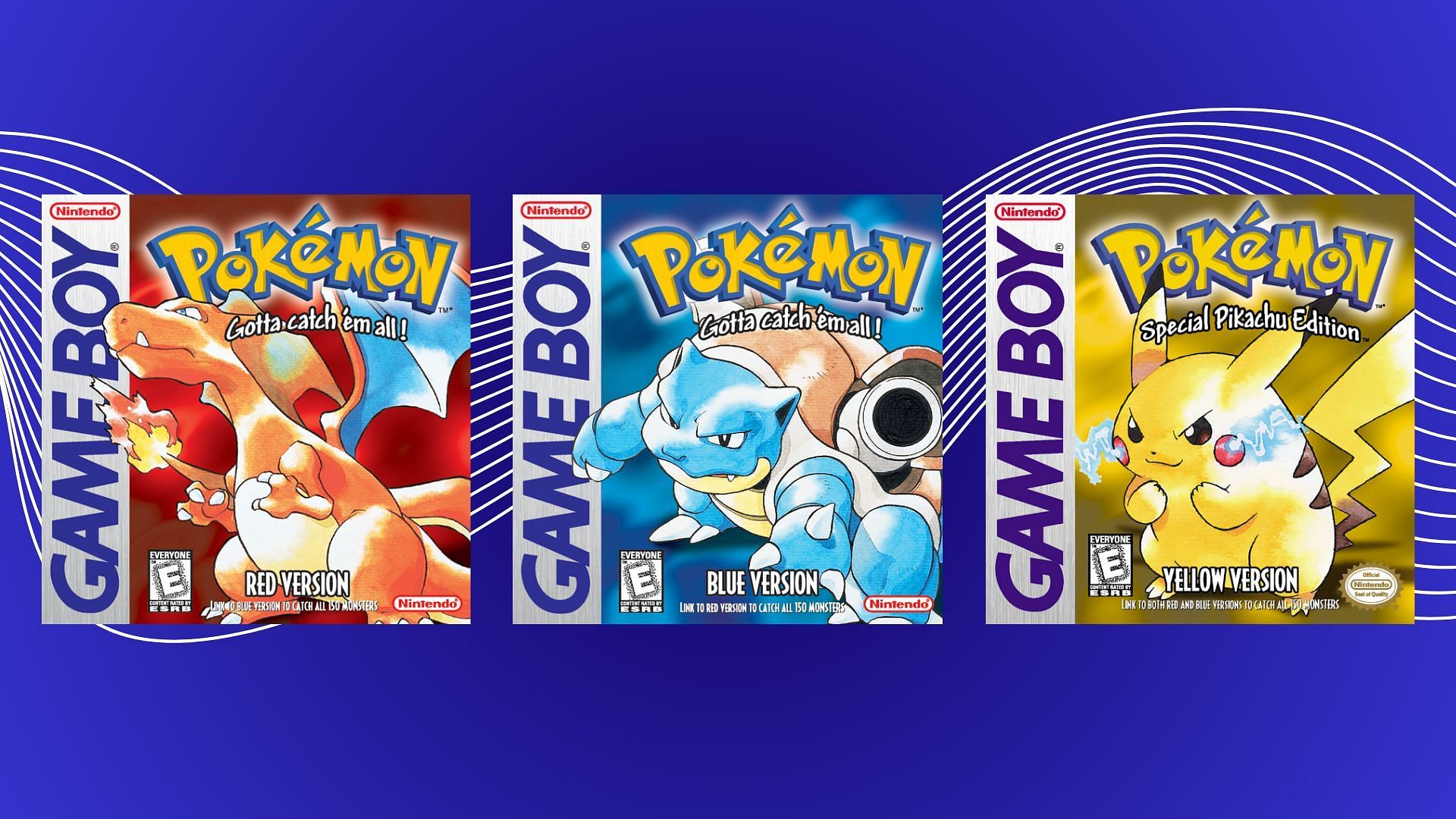 Pokemon Rosso, Blu e Giallo (immagine tramite TPC)