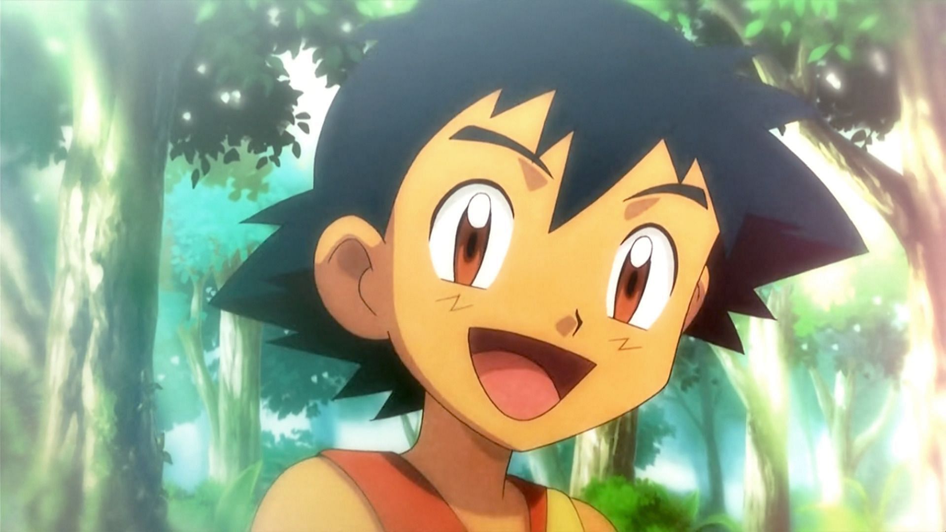 Ash as seen in the anime