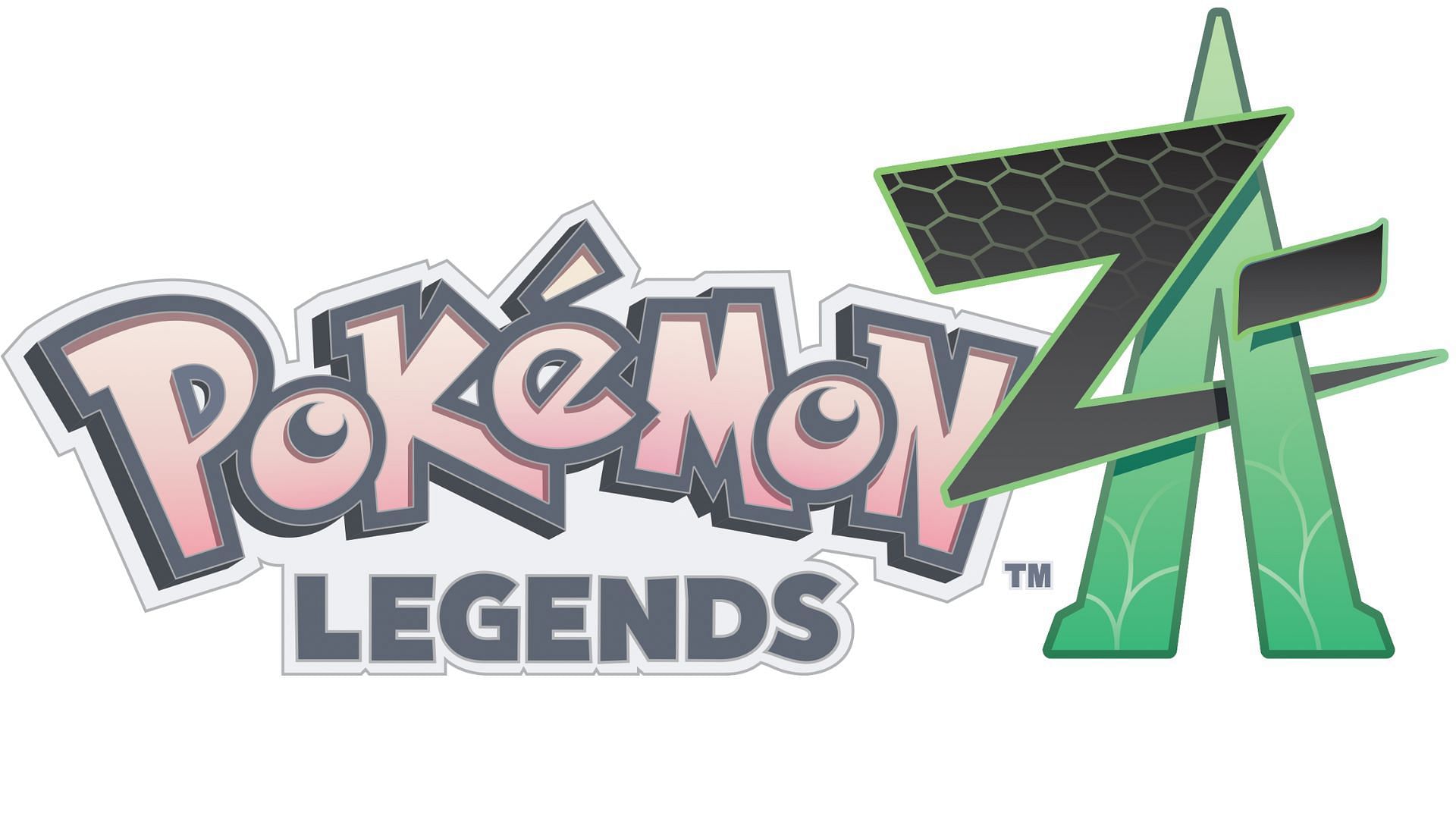 La differenza visiva nelle lettere Z e A nel titolo di Pokemon Legends ZA' (Immagine tramite The Pokemon Company)