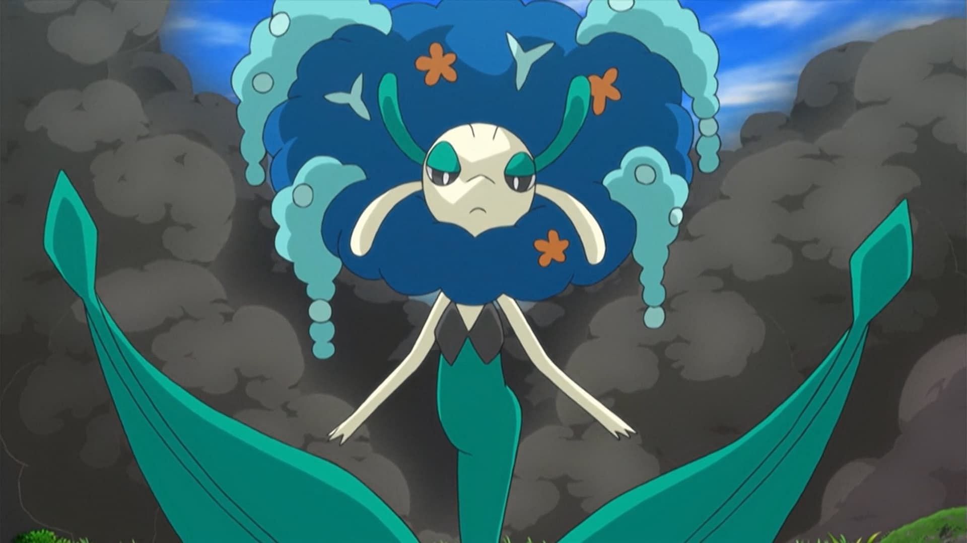 Florges nell'anime (Immagine tramite The Pokemon Company)