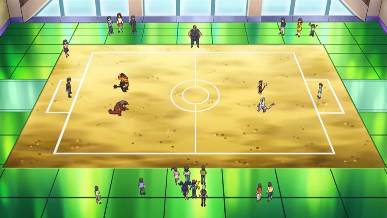 Le Lotte in Doppio sono diventate un punto fermo della serie tanto da essere il formato di battaglia ufficiale utilizzato nei tornei VGC.  (Immagine tramite The Pokémon Company)