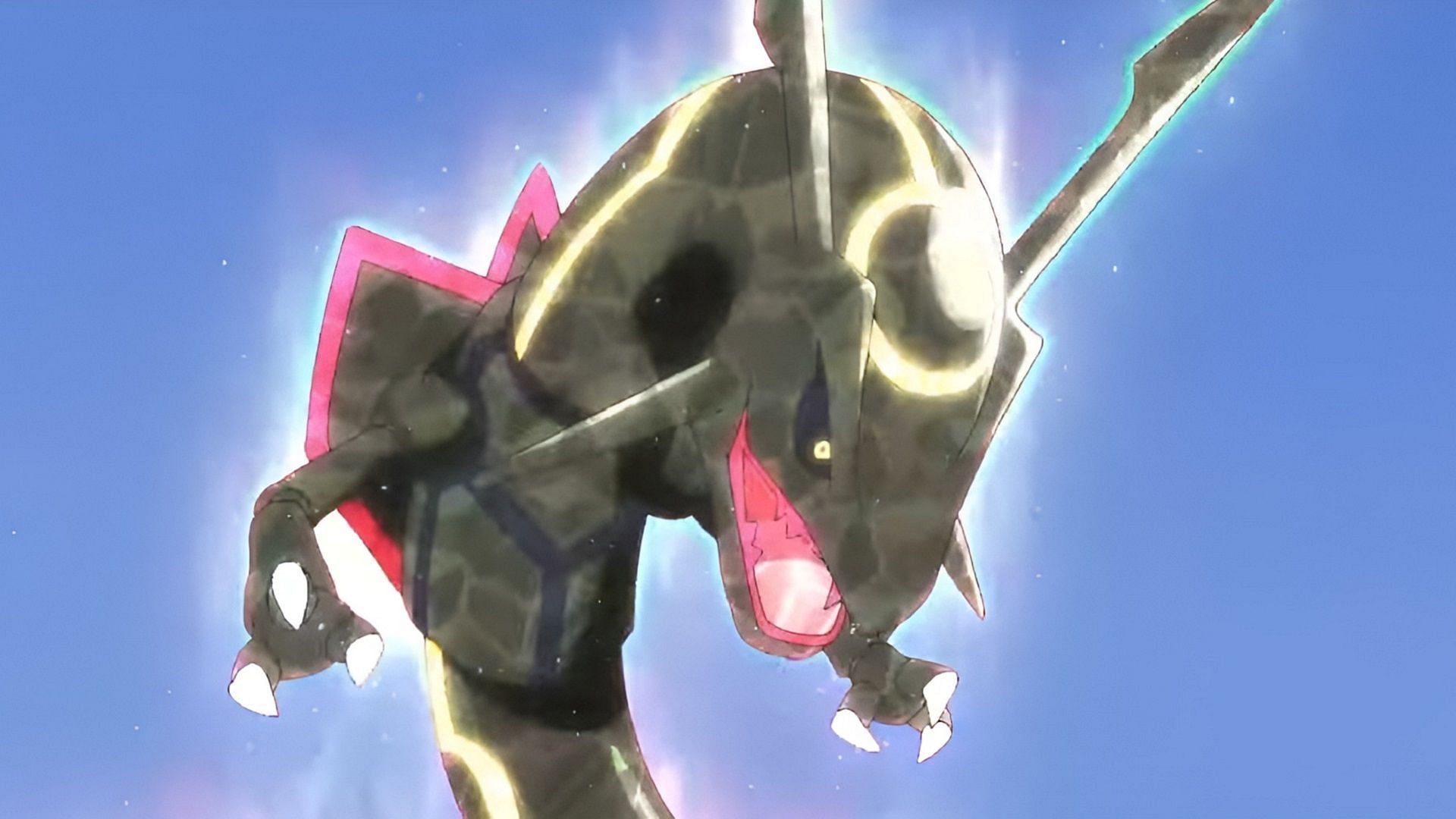 La rabbia di Black Rayquaza continua nell'episodio 45 (Immagine tramite The Pokemon Company)