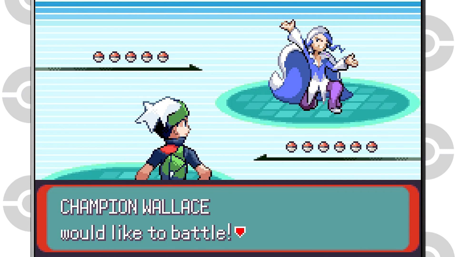 Campione Wallace in Pokemon Smeraldo (Immagine tramite Nintendo | Mixeli su YouTube)