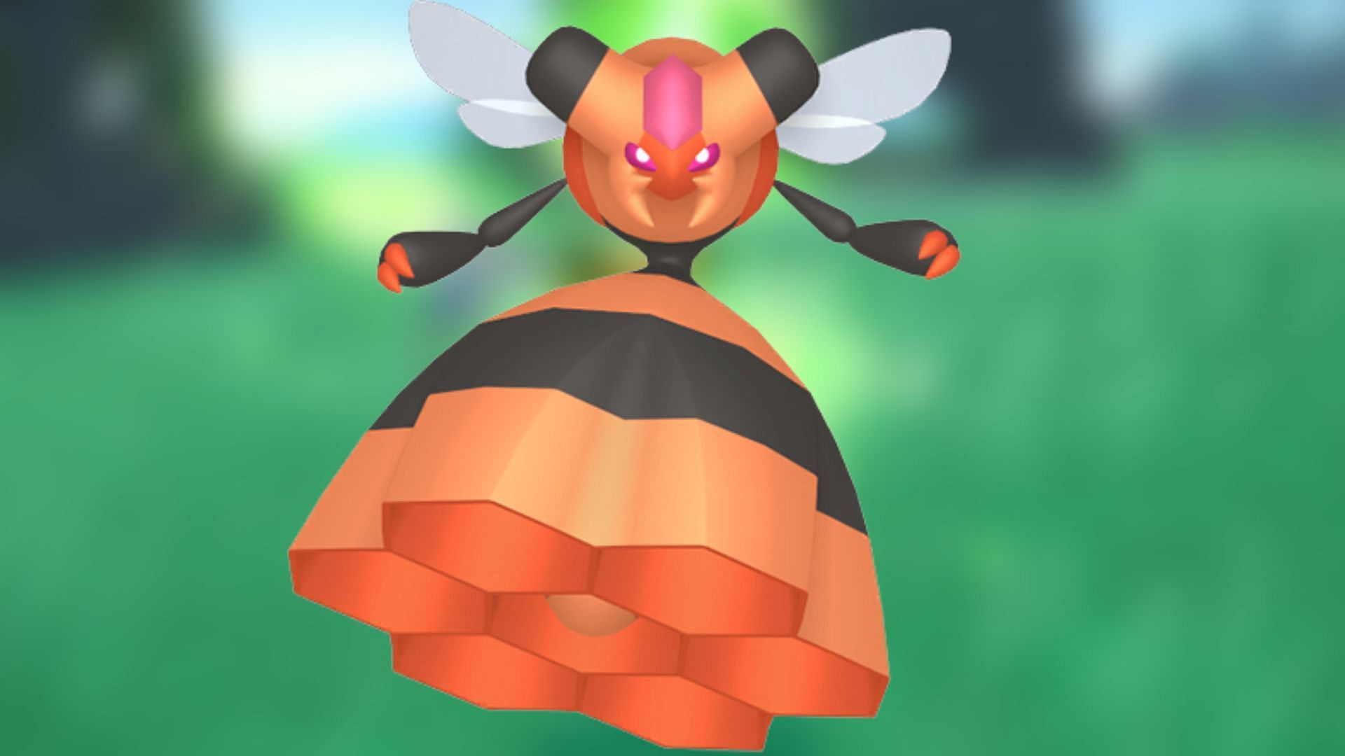 Il Vespiquen cromatico ha una colorazione rosso-arancio (Immagine tramite The Pokemon Company)