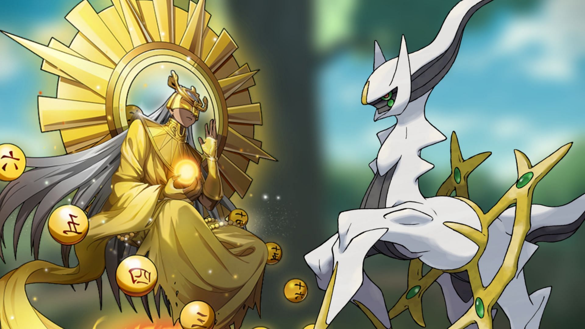 Shakamon vs Arceus: Who might win in this Pokemon X Digimon clash?