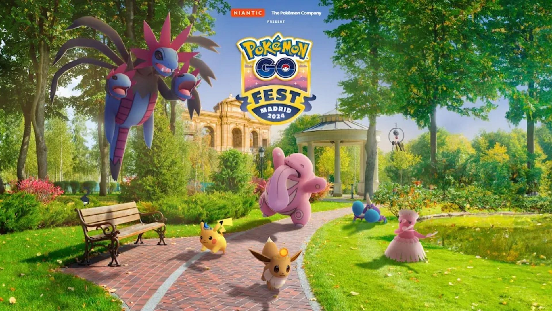 Pokemon GO Fest 2024 - Madrid (Immagine via Niantic)