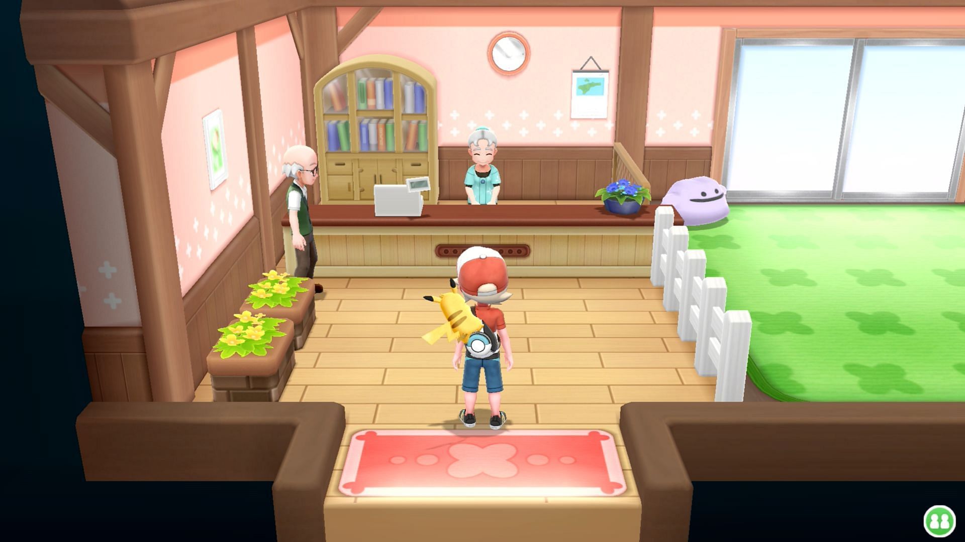 L'allevamento può essere effettuato presso gli asili nido Pokemon nella serie principale (immagine tramite The Pokemon Company)