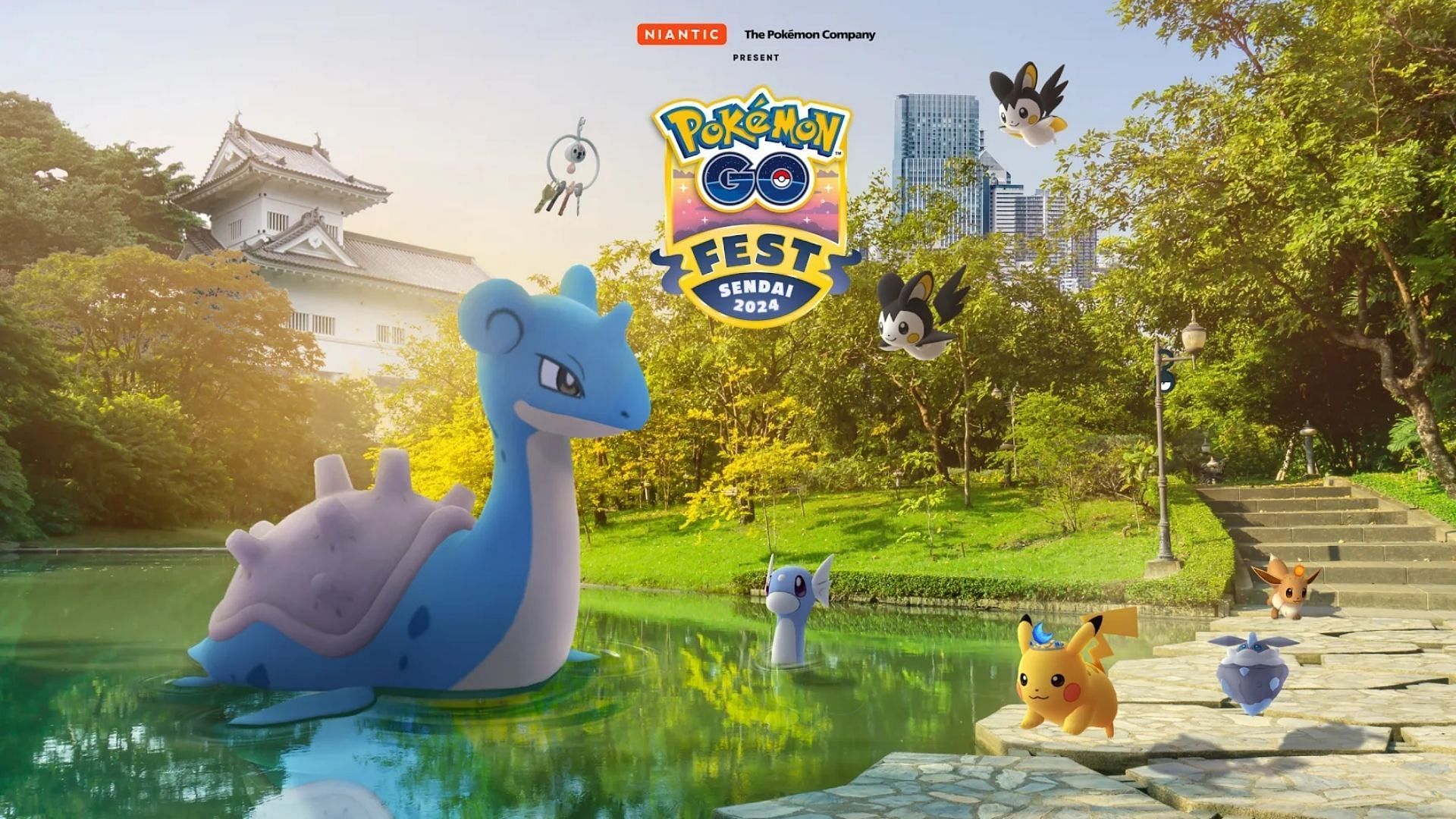 Pokemon GO Fest 2024: Sendai, Giappone (immagine tramite TPC)