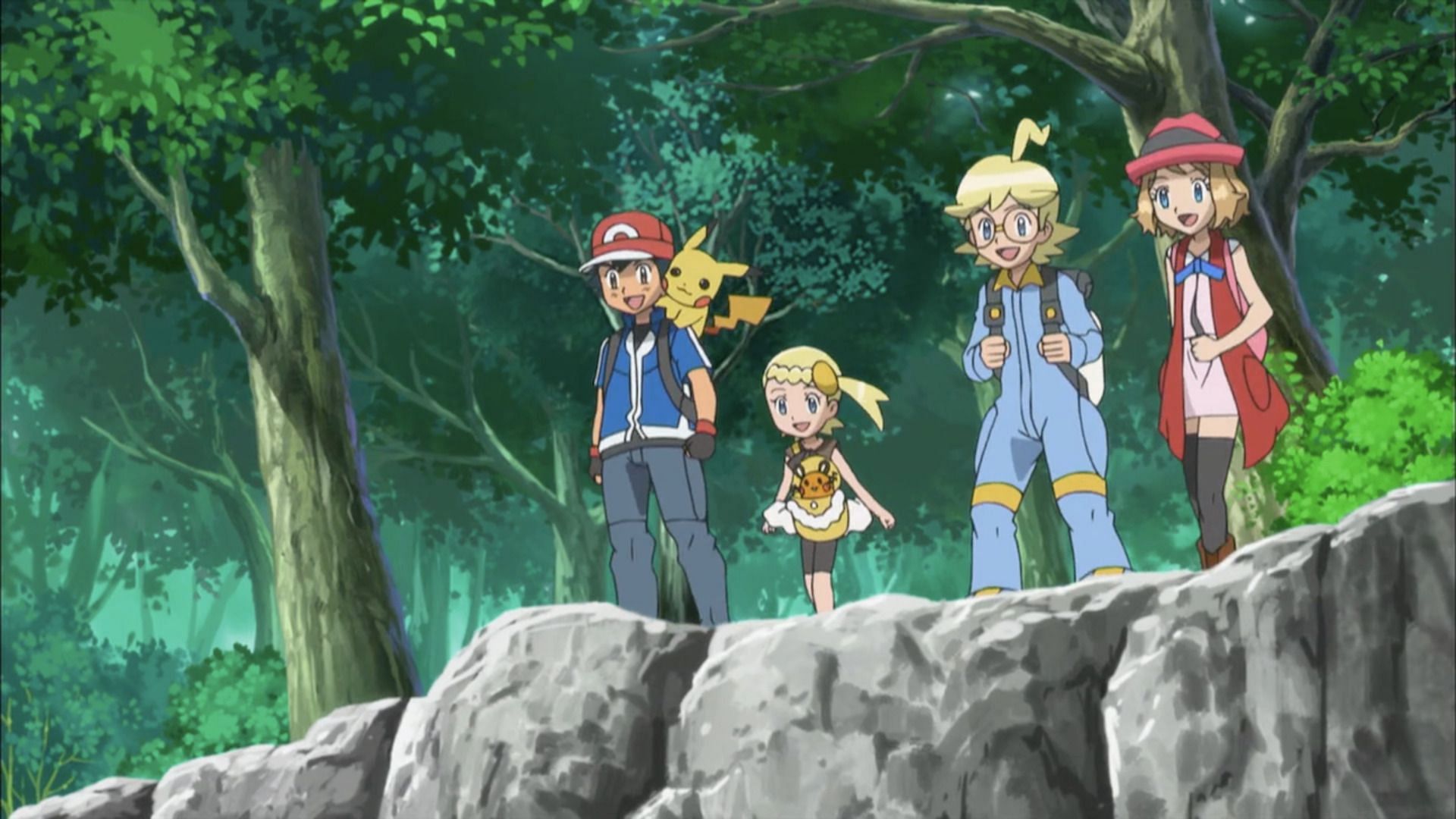 A screenshot from the anime (Image via The Pokemon Company)