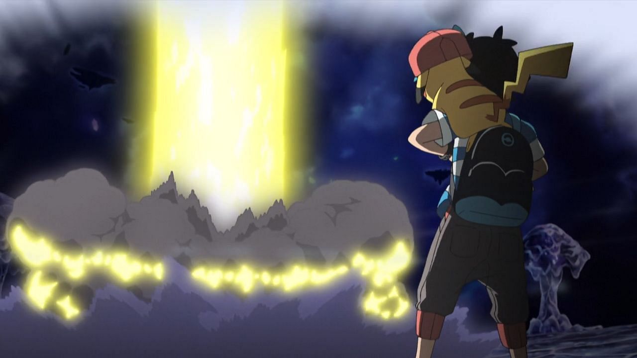 Questo episodio è stato un grande momento per il legame di Ash e Pikachu in Pokemon Sole e Luna (Immagine tramite The Pokemon Company)