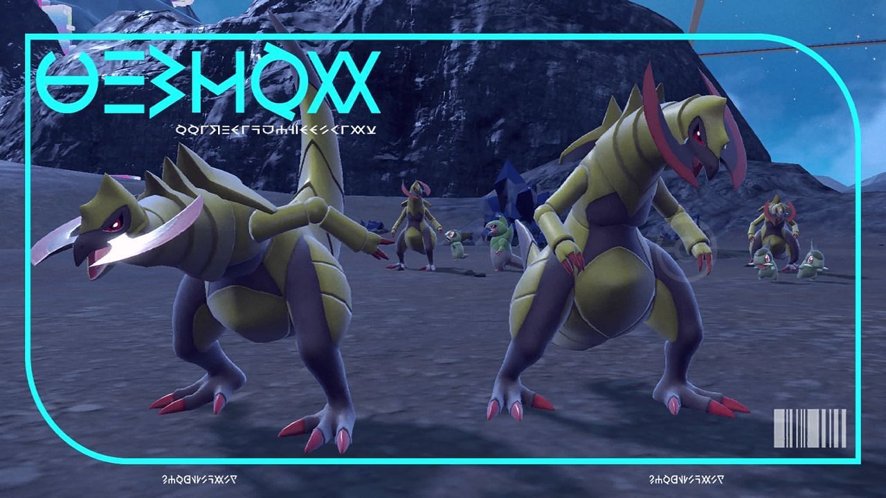 Haxorus è una delle creature più iconiche di Unima, tanto che molti fan ne hanno richiesto la megaevoluzione (immagine via Game Freak)