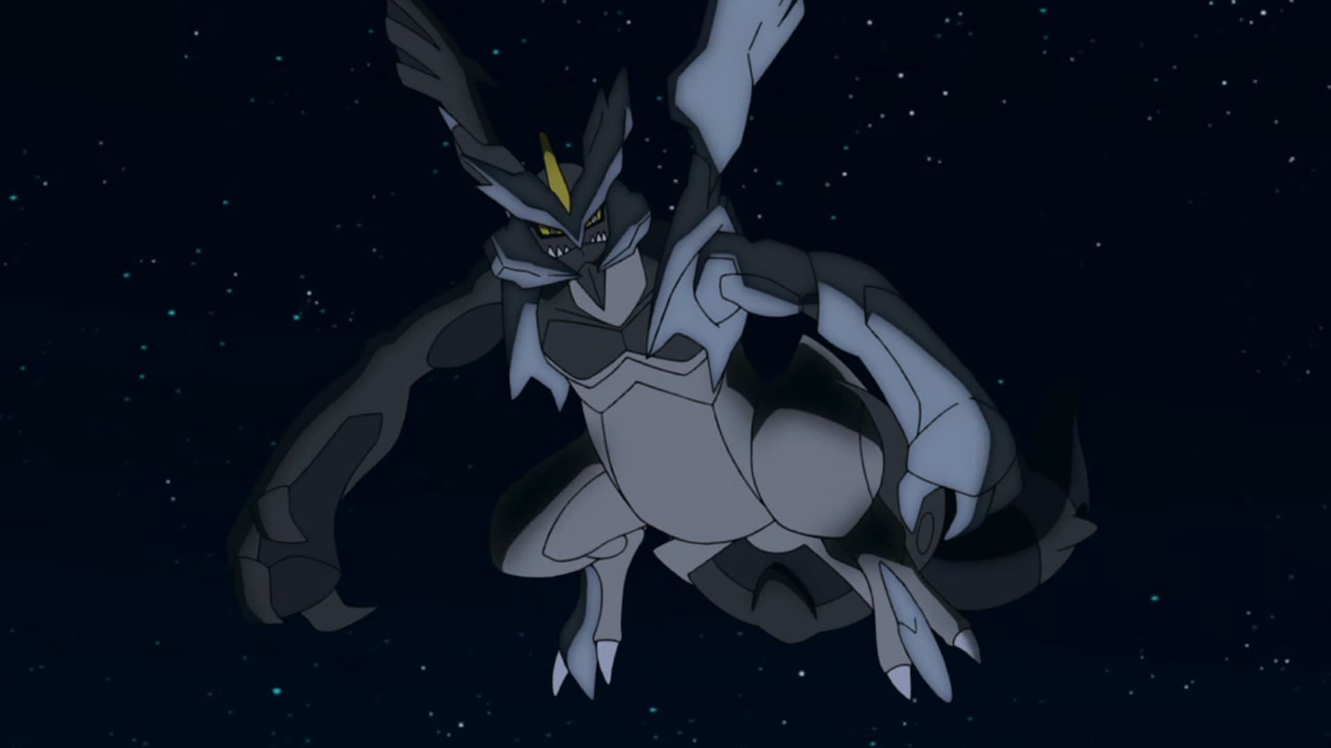 Kyurem Nero visto nell'anime (Immagine tramite The Pokemon Company)