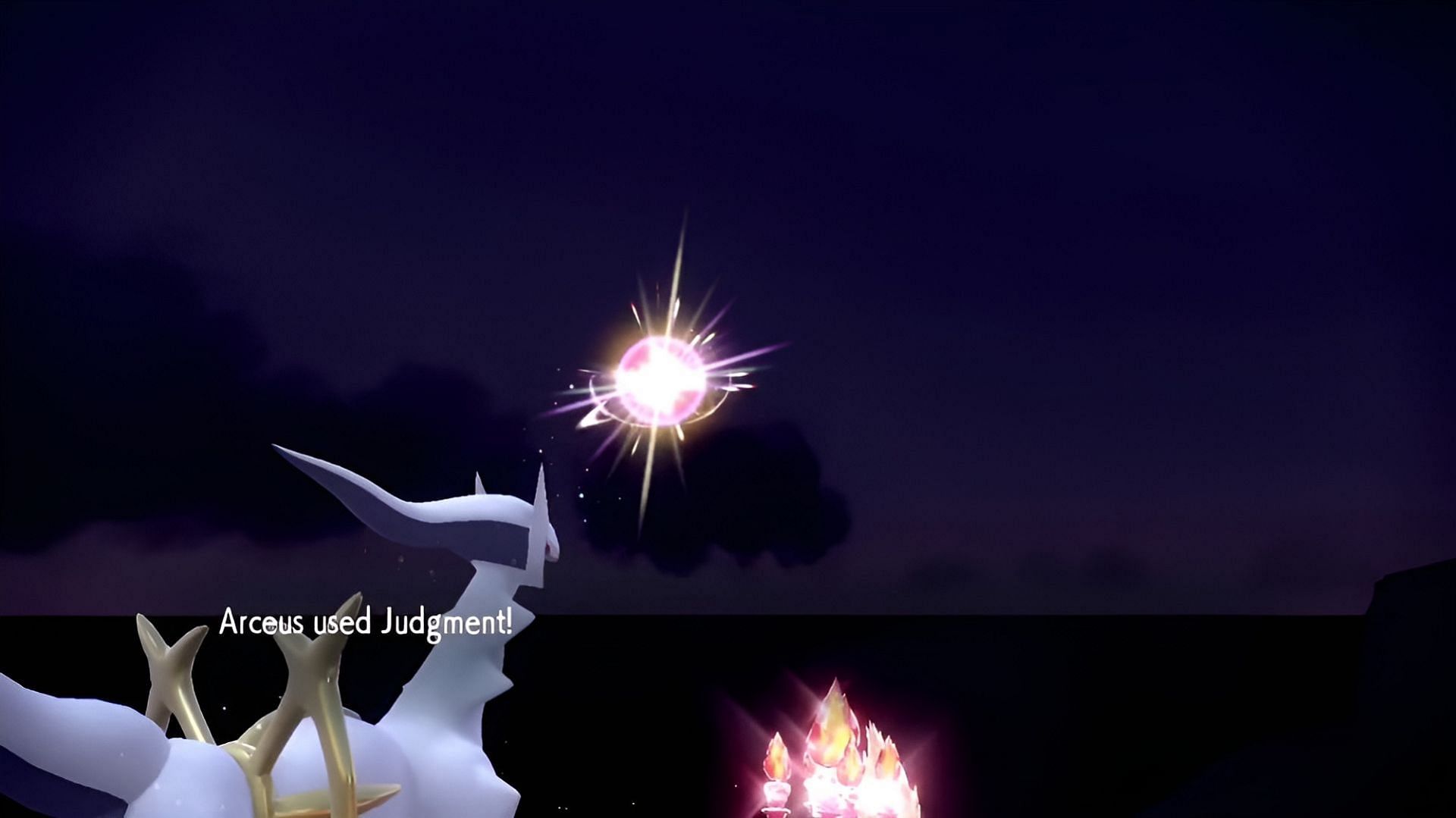 Trovare le mosse giuste da dare ad Arceus in Pokemon GO potrebbe essere un compito arduo (Immagine tramite The Pokemon Company)