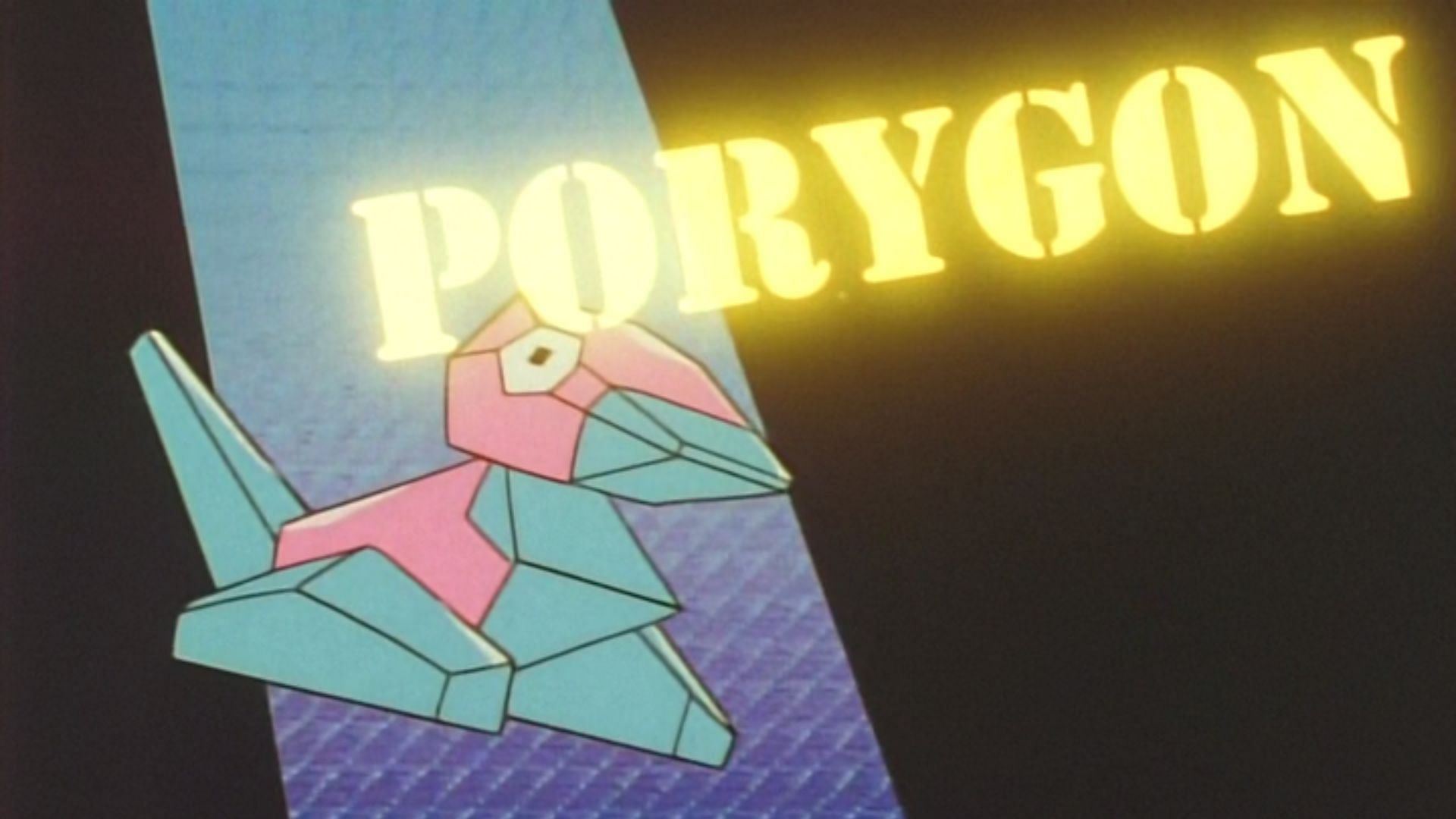 Porygon nell'anime (Immagine tramite The Pokemon Company)