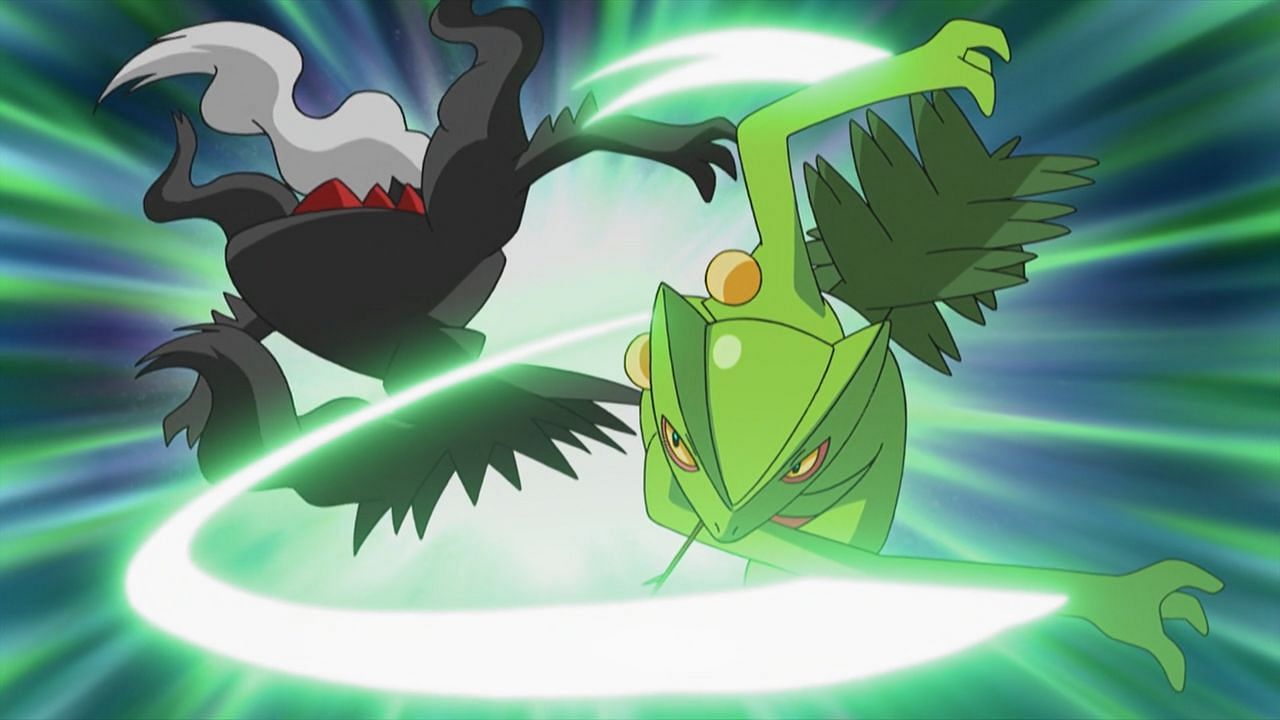 Questo episodio iconico dell'anime presentava la leggendaria battaglia tra Ash e Tobias (Immagine tramite The Pokemon Company)