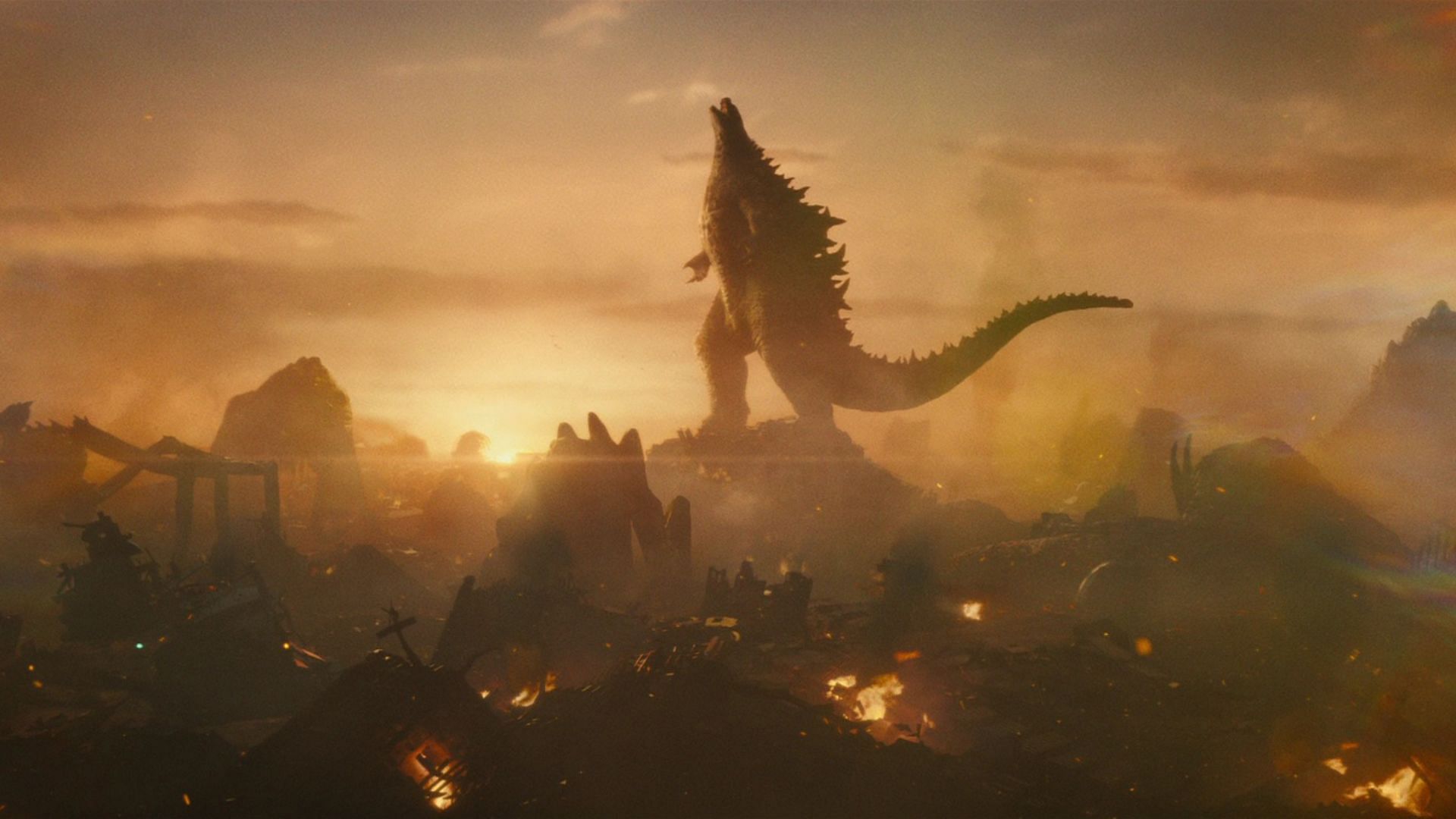 Godzilla visto nei film recenti (Immagine via wikizilla)