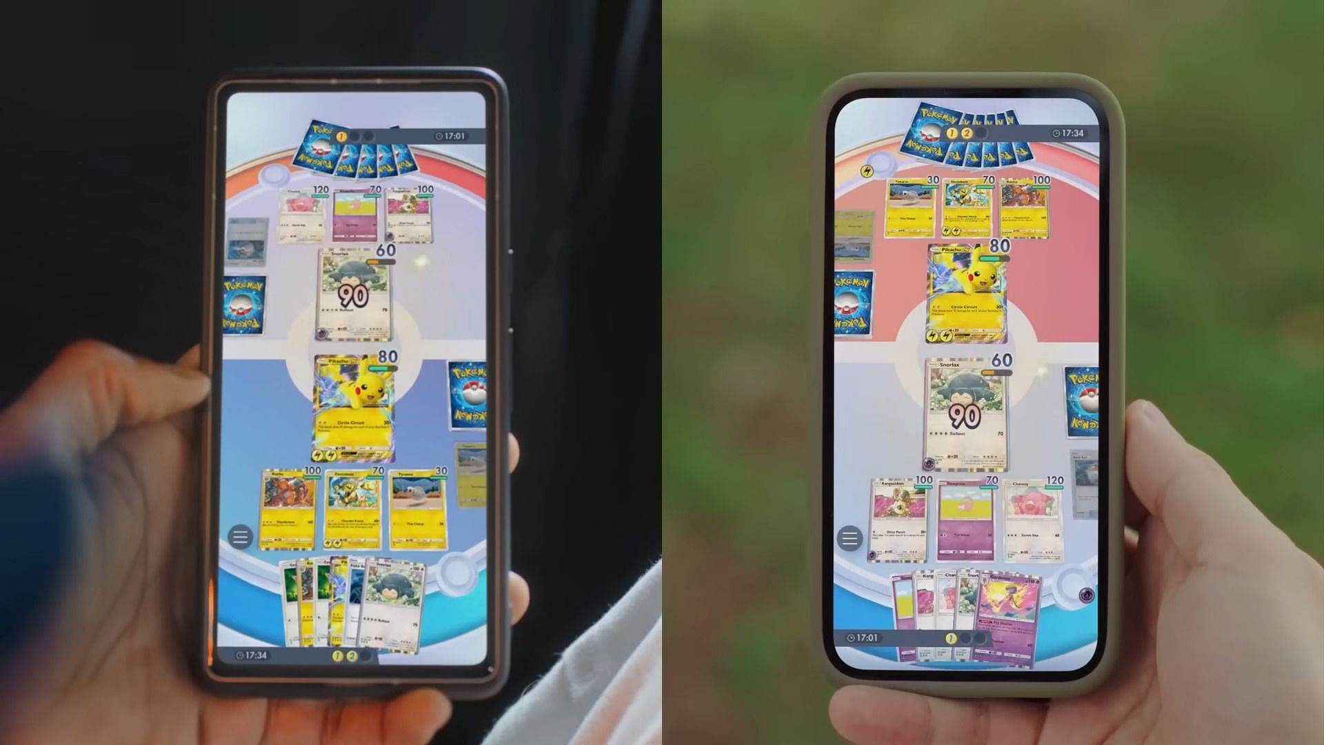 Pokemon TCG Pocket dovrebbe mantenersi significativamente separato dall'app TCG Live (immagine tramite The Pokemon Company)