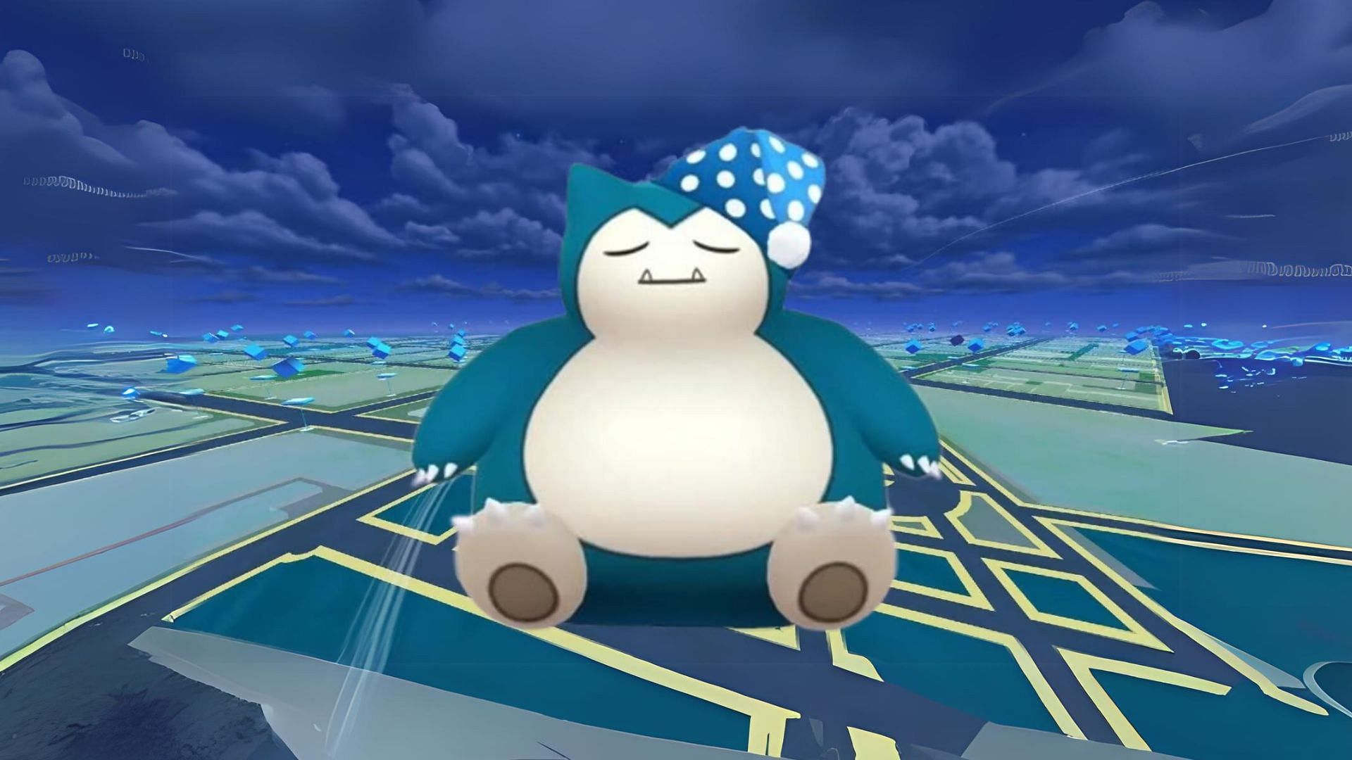 Snorlax indossa un berretto da notte (Immagine tramite The Pokemon Company)