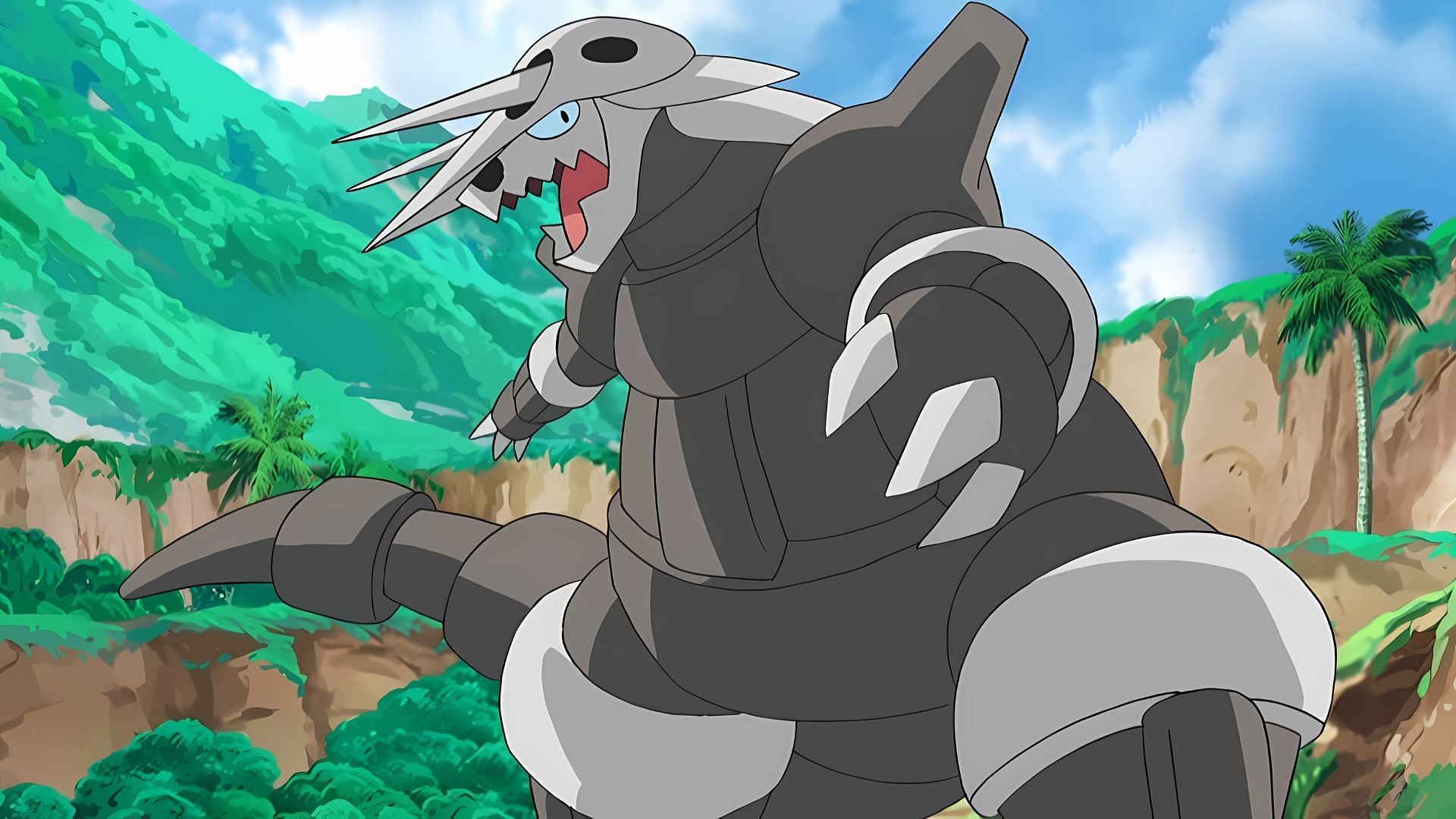 Contatori per Aggron in Pokemon GO (Immagine tramite TPC)