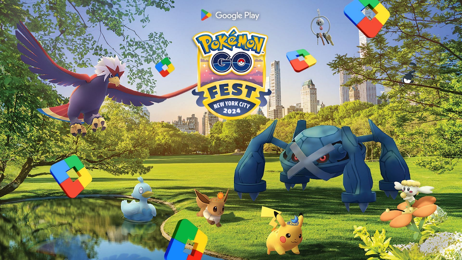 Google Play Point privileges at Pokemon GO Fest 2024: New York City