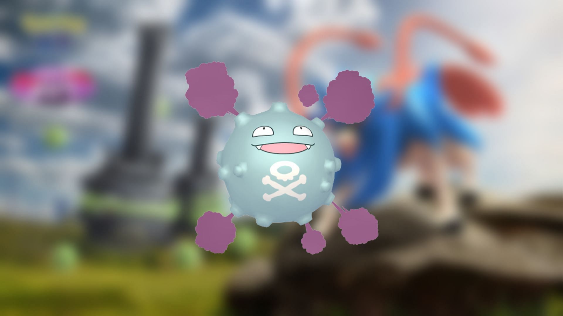 Koffing può evolversi in Weezing di Galar durante l'evento Eroi leggendari (immagine tramite The Pokemon Company)