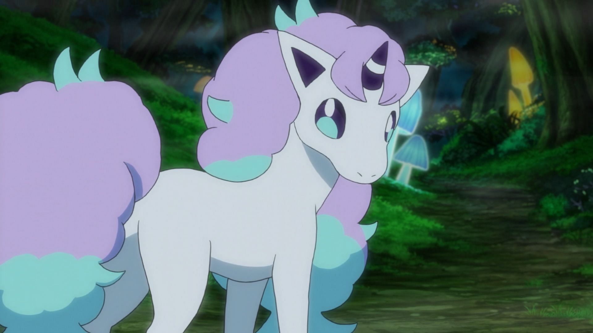 Ponyta di Galar nell'anime (immagine tramite TPC)