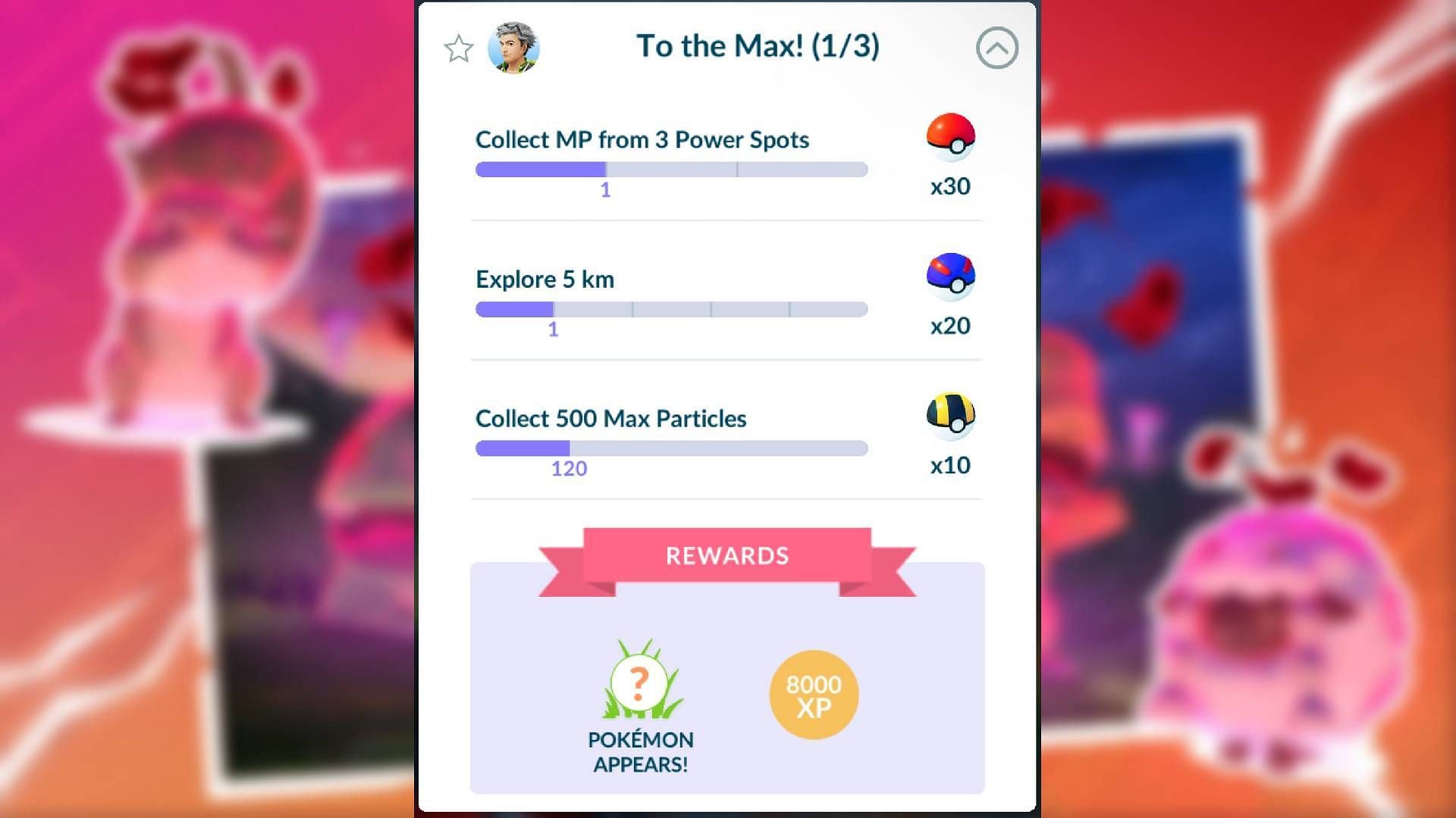 To The Max Special Research Fase 1 (Immagine tramite Niantic)