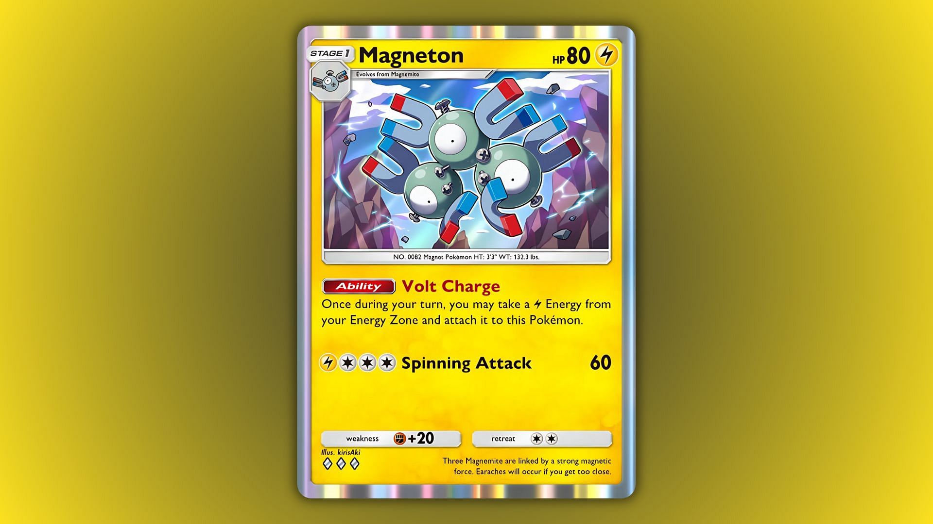 Magneton come visto nel gioco (Immagine tramite The Pokemon Company)