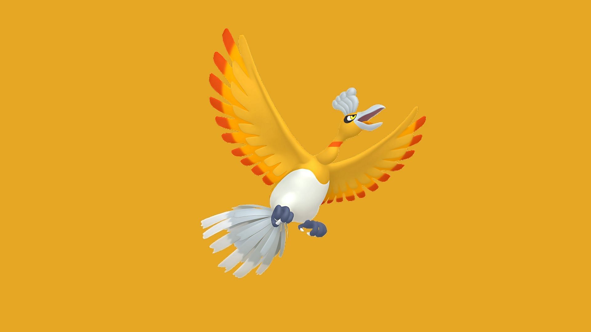 Shiny Shadow Ho-Oh (Immagine tramite The Pokemon Company)