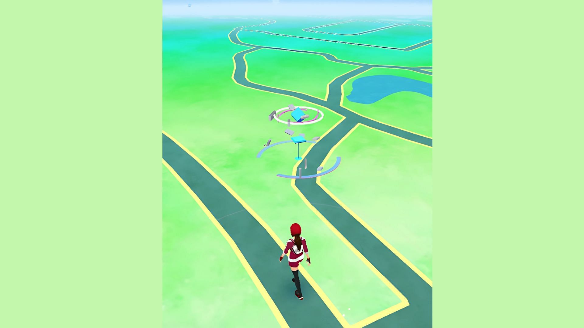 Un'esca magnetica in uso (Immagine tramite The Pokemon Company)