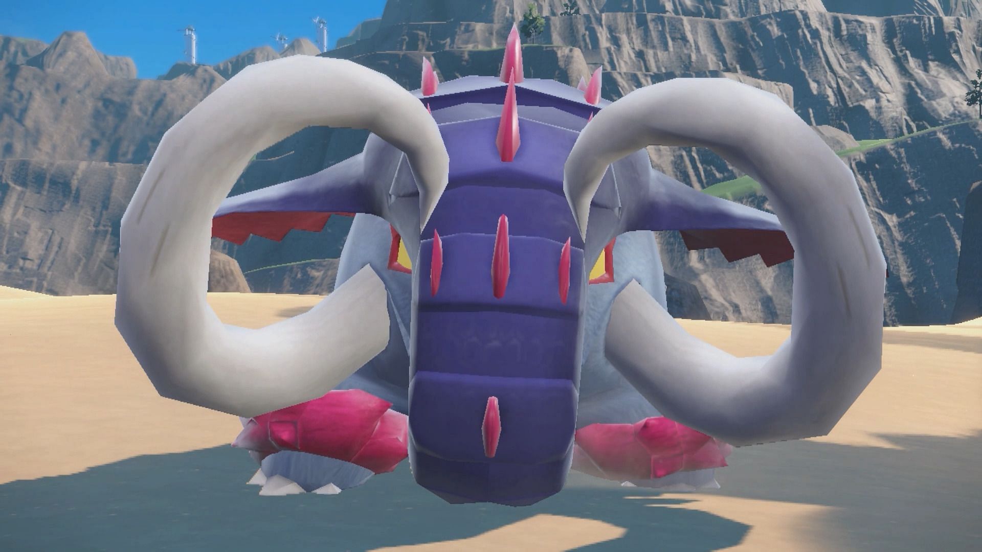 Quaking Earth sarà un Great Tusk o Iron Treads a seconda della versione giocata (Immagine tramite Game Freak)