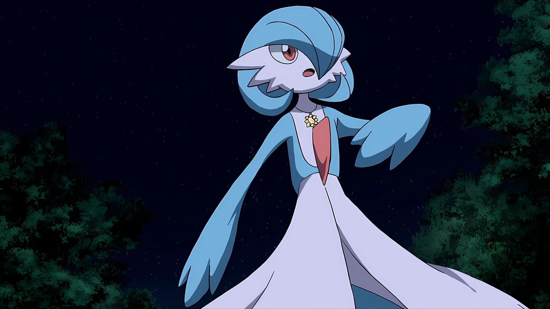 Gardevoir brillante dall'anime Pokemon. (Immagine tramite la società Pokemon)