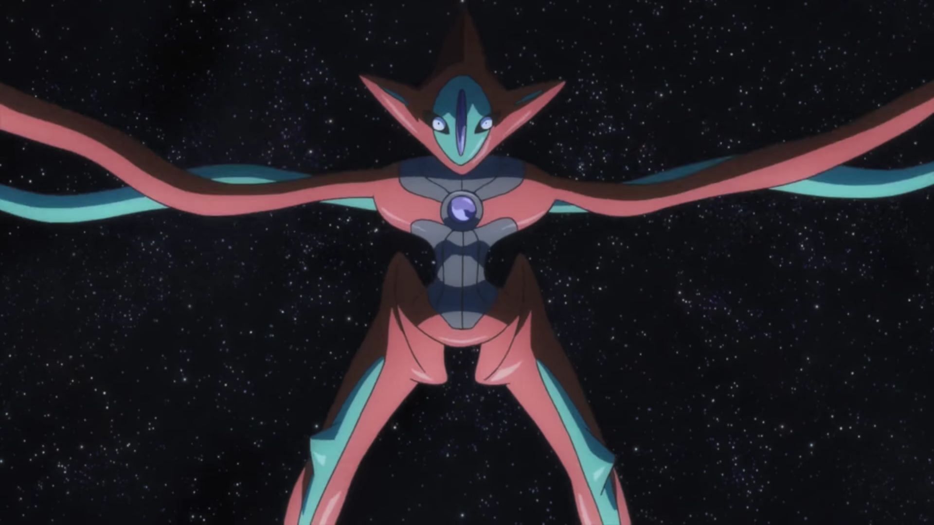 Attacca la Forma Deoxys nell'anime (Immagine tramite TPC)